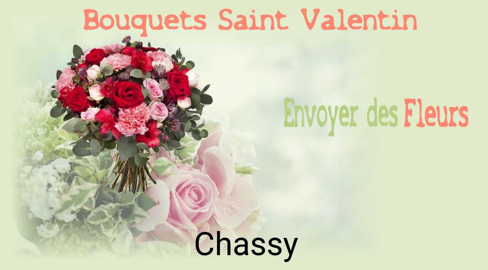 Roses de Saint-Valentin livrées à Chassy
